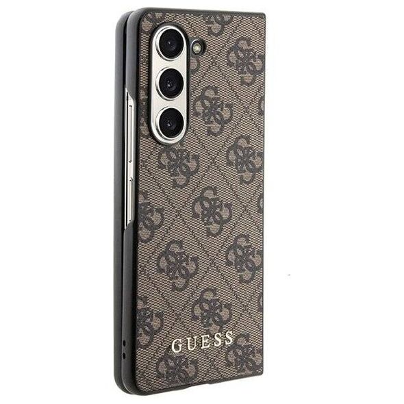 Original Case SAMSUNG GALAXY Z FOLD 5 Guess Hardcase 4G Charms Collection (GUHCZFD5GF4GBR) brown 3666339171971