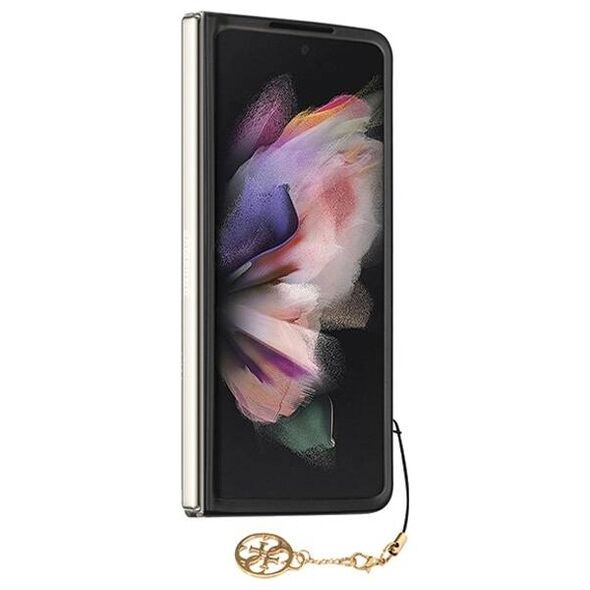 Original Case SAMSUNG GALAXY Z FOLD 5 Guess Hardcase 4G Charms Collection (GUHCZFD5GF4GGR) gray 3666339171988