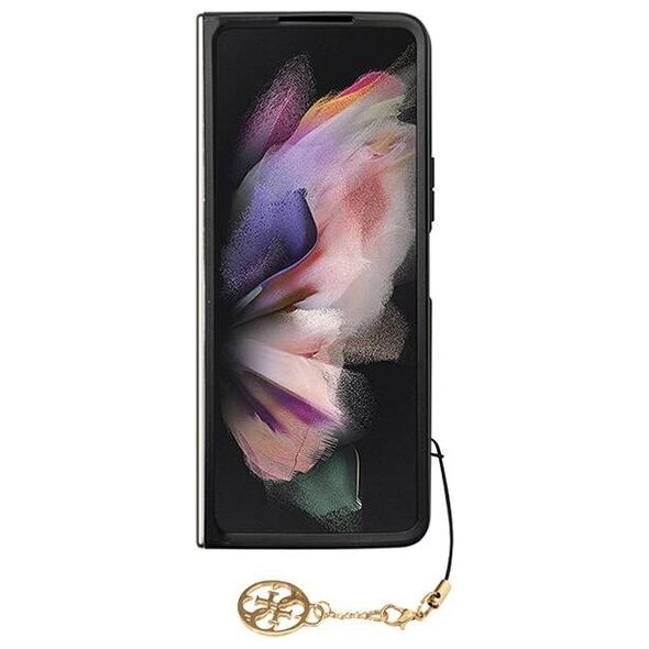 Original Case SAMSUNG GALAXY Z FOLD 5 Guess Hardcase 4G Charms Collection (GUHCZFD5GF4GGR) gray 3666339171988