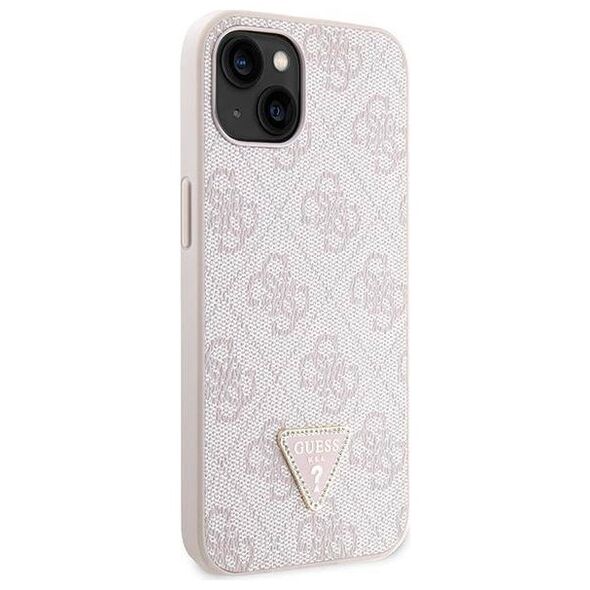 Original Case IPHONE 14 PRO MAX Guess Hardcase Crossbody 4G Metal Logo (GUHCP14XP4TDSCPP) pink 3666339147211