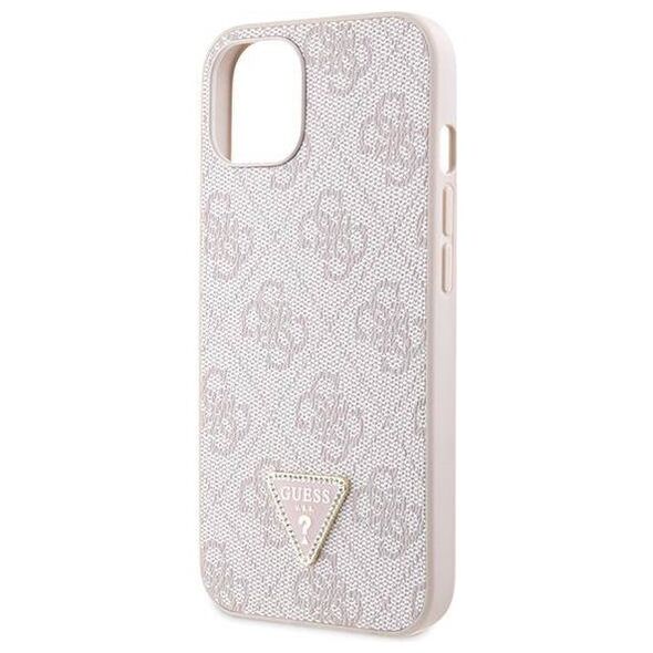 Original Case IPHONE 14 PRO MAX Guess Hardcase Crossbody 4G Metal Logo (GUHCP14XP4TDSCPP) pink 3666339147211