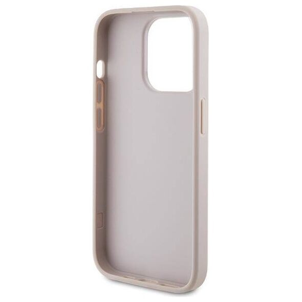 Original Case APPLE IPHONE 15 PRO Guess Hardcase 4G Big Metal Logo (GUHCP15LG4GFPI) pink 3666339171803