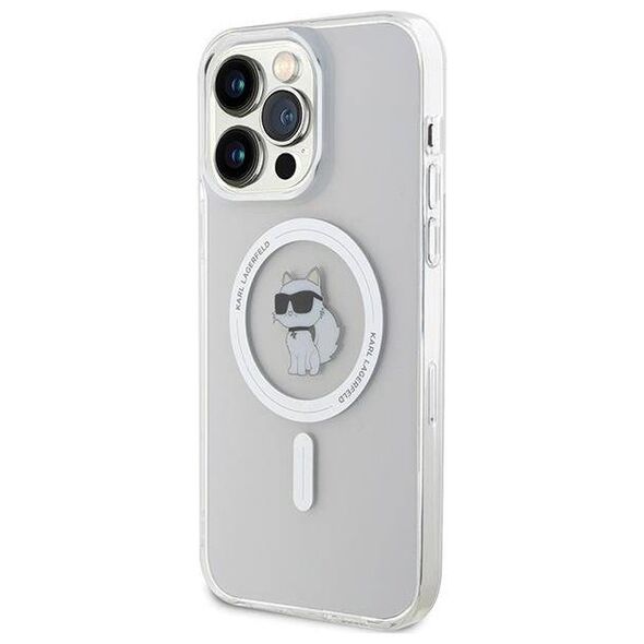 Original Case APPLE IPHONE 15 PRO MAX Karl Lagerfeld Hardcase IML Choupette MagSafe (KLHMP15XHFCCNOT) transparent 3666339162429