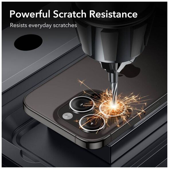 Tempered Glass for Camera APPLE IPHONE 15 PRO / 15 PRO MAX ESR Camera Lens Clear 4894240174142