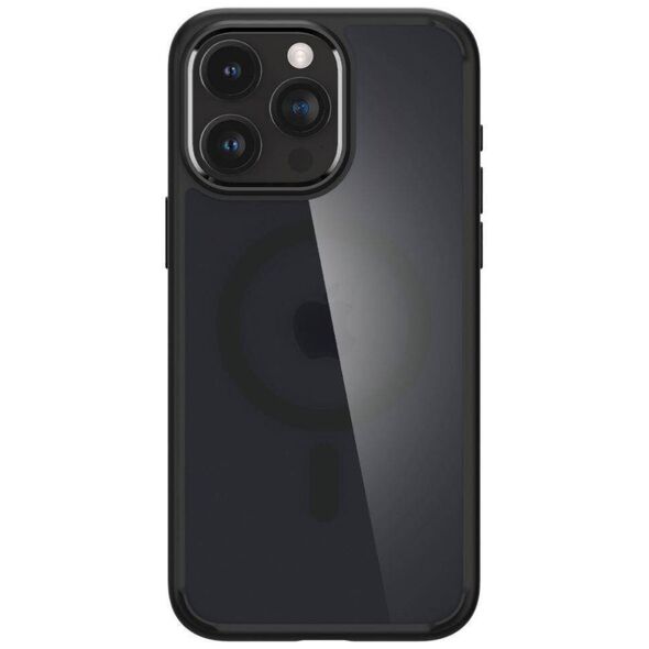 Case APPLE IPHONE 15 PRO Spigen Ultra Hybrid Mag MagSafe Frost black 8809896750516