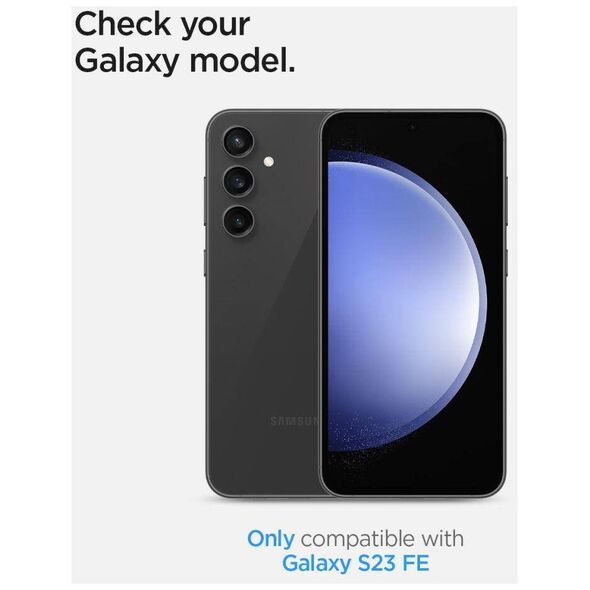 Camera Cover SAMSUNG GALAXY S23 FE Spigen Optik. TR ”EZ FIT” Camera Protector 2-pack black 8809896753128