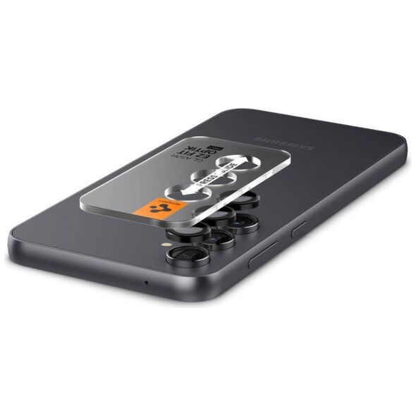 Camera Cover SAMSUNG GALAXY S23 FE Spigen Optik. TR ”EZ FIT” Camera Protector 2-pack black 8809896753128