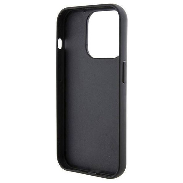 Original Case APPLE IPHONE 15 PRO MAX Karl Lagerfeld Hardcase Gripstand Saffiano Choupette Pins (KLHCP15XGSACHPK) 3666339207465