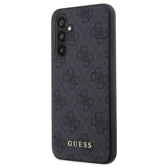 Original Case SAMSUNG GALAXY S23 FE Guess Hard Case 4G Metal Gold Logo (GUHCS23FEG4GFGR) gray 3666339218614