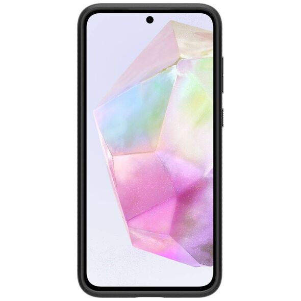 Case SAMSUNG GALAXY A35 5G Spigen Liquid Air Matte black 8809971224314
