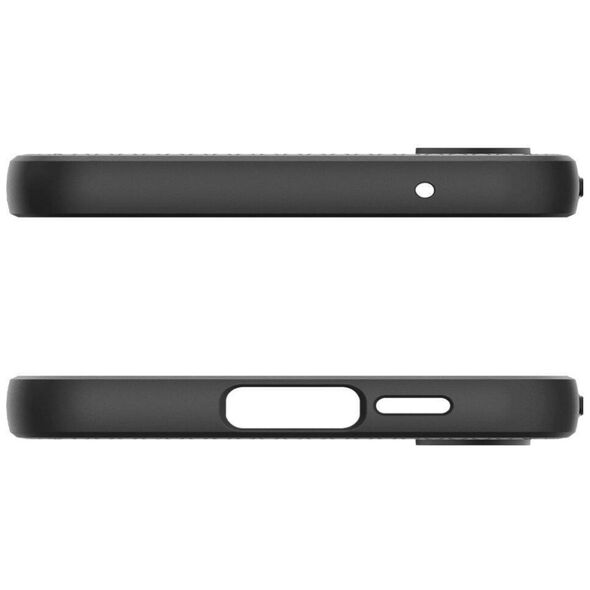 Case SAMSUNG GALAXY A55 5G Spigen Liquid Air Matte black 8809971224383