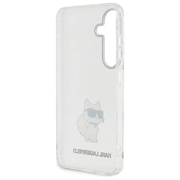Original Case SAMSUNG GALAXY S24 Karl Lagerfeld Hardcase IML Choupette (KLHCS24SHNCHTCT) transparent 3666339242411