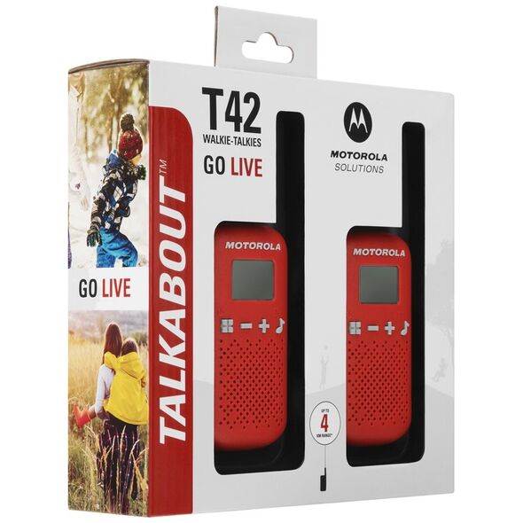 Motorola Talkabout T42 twin-pack red 5031753007492