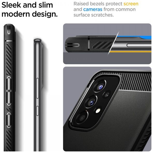 Spigen Rugged Armor case for Samsung Galaxy A53 5G matte black 8809811858280