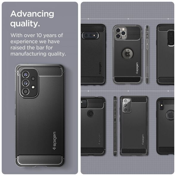Spigen Rugged Armor case for Samsung Galaxy A53 5G matte black 8809811858280