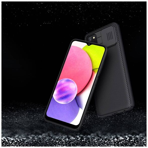 Case SAMSUNG GALAXY A03S Nillkin CamShield black 6902048224155