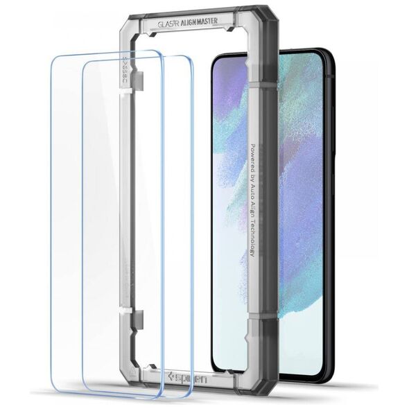 Tempered Glass SAMSUNG GALAXY S21 FE Spigen ALM Glas.tr 2-pack 8809756648489