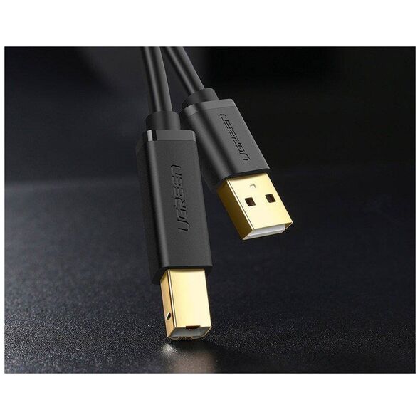 UGREEN US135 USB 2.0 A-B printer cable, gold plated, 3m (black) 6957303813513