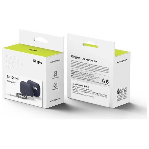 Case APPLE AIRPODS PRO Ringke Silicone Midnight Blue 8809881268309