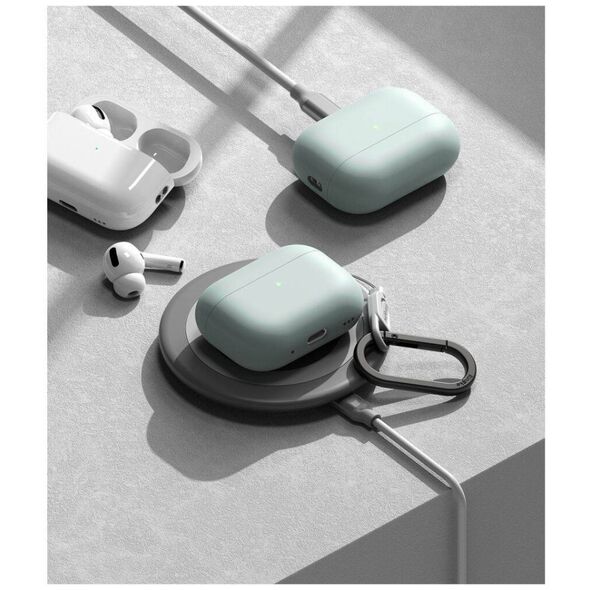 Case APPLE AIRPODS PRO Ringke Silicone Seafoam 8809881268316