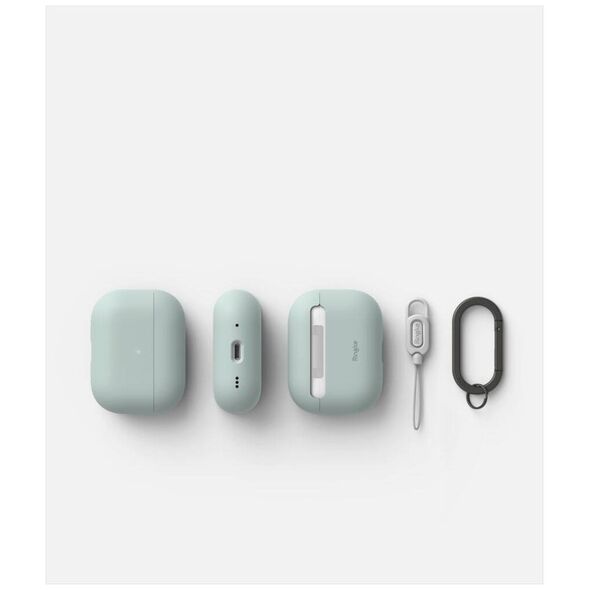 Case APPLE AIRPODS PRO Ringke Silicone Seafoam 8809881268316