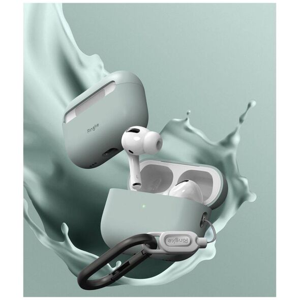 Case APPLE AIRPODS PRO Ringke Silicone Seafoam 8809881268316