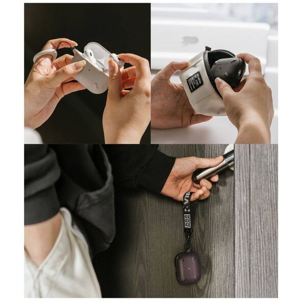 Case APPLE AIRPODS PRO Ringke Onyx black 8809881268521