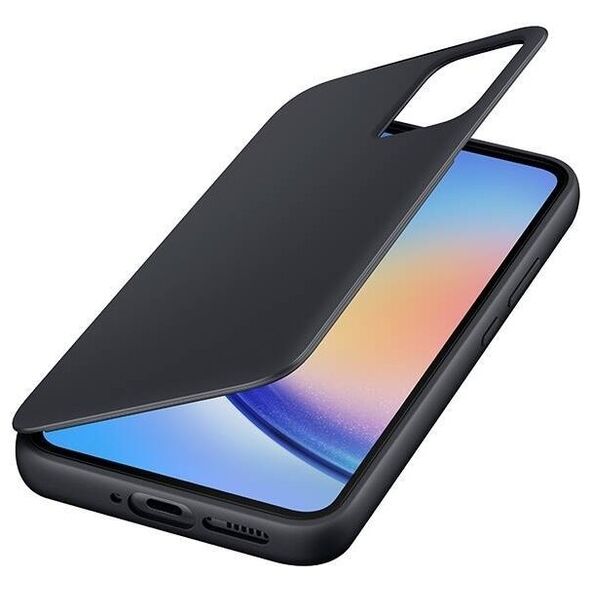 Original Case SAMSUNG GALAXY A34 5G Smart View Wallet Case (EF-ZA346CBEGWW) black 8806094919356