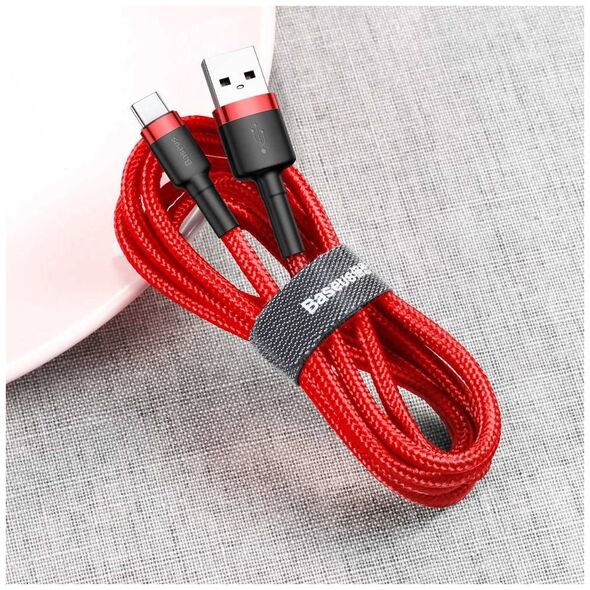 Baseus Cafule USB-C cable 3A 0.5m (Red) 6953156278165