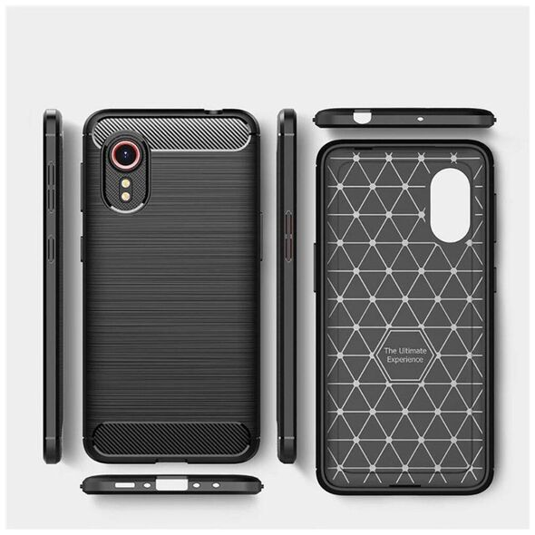 Case SAMSUNG GALAXY XCOVER 7 Tech-Protect TPU Carbon black 5906203691630