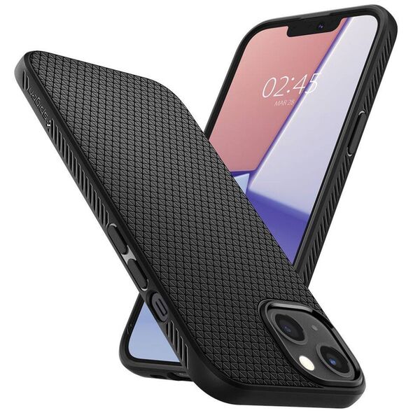 Case IPHONE 13 Spigen Liquid Air Matte black 8809811852172