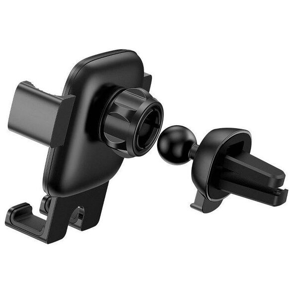 Baseus Cube Gravitational car holder on ventilation grid (Black) 6953156210004
