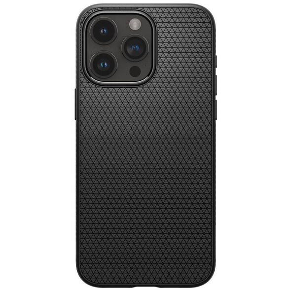 Case APPLE IPHONE 15 PRO MAX Spigen Liquid Air Matte black 8809896749114