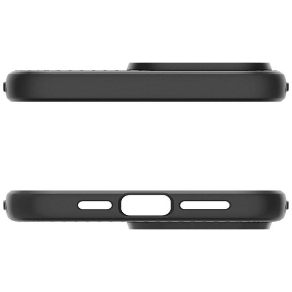 Case APPLE IPHONE 15 PRO MAX Spigen Liquid Air Matte black 8809896749114