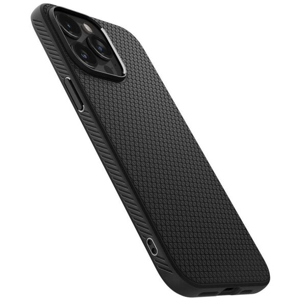 Case APPLE IPHONE 15 PRO MAX Spigen Liquid Air Matte black 8809896749114