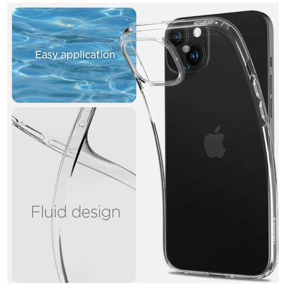 Case APPLE IPHONE 15 PLUS Spigen Liquid Crystal transparent 8809896749862