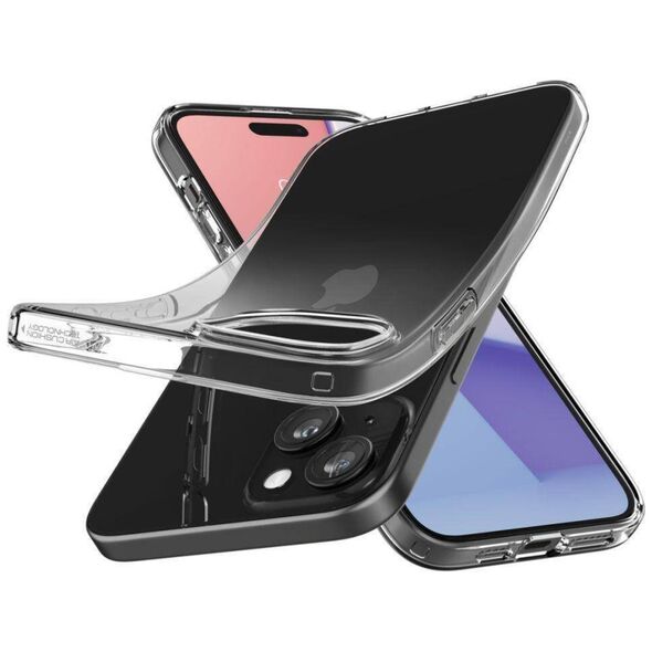 Case APPLE IPHONE 15 PLUS Spigen Liquid Crystal transparent 8809896749862