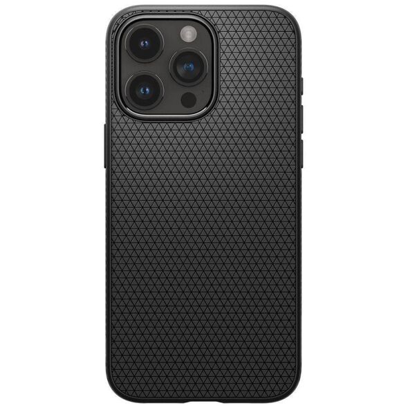 Case APPLE IPHONE 15 PRO Spigen Liquid Air Matte black 8809896750356