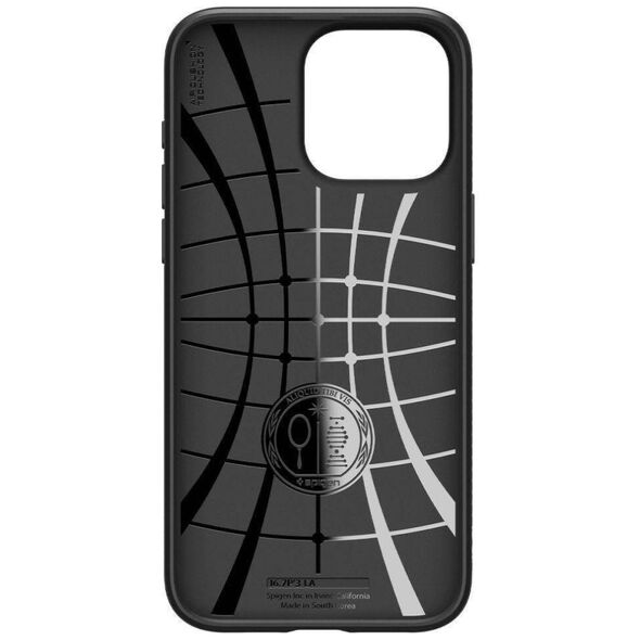 Case APPLE IPHONE 15 PRO Spigen Liquid Air Matte black 8809896750356