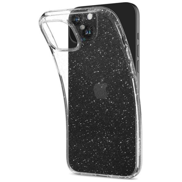 Case APPLE IPHONE 15 Spigen Liquid Crystal Glitter transparent 8809896751094