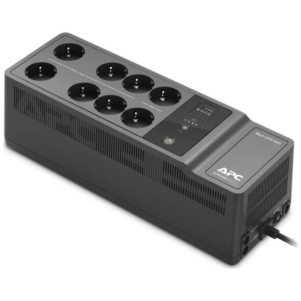 APC UPS Back-UPS 650VA (BE650G2-GR) (APCBE650G2-GR) έως 12 άτοκες Δόσεις