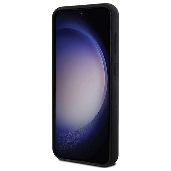 Original Case SAMSUNG GALAXY S23 FE Karl Lagerfeld Silicone Ikonik Metal Pin (KLHCS23FEMHKNPK) black 3666339218645