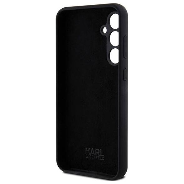 Original Case SAMSUNG GALAXY S23 FE Karl Lagerfeld Silicone Ikonik Metal Pin (KLHCS23FEMHKNPK) black 3666339218645