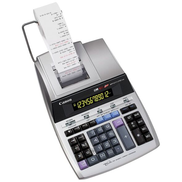 CANON P1211-LTSC ROLLER PRINT CALCULATOR 12-DIGIT (2496B001AC) (CANMP1211) έως 12 άτοκες Δόσεις