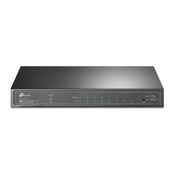TP-Link JetStream 8-Port Gigabit Smart Switch with 4-Port PoE+ (TL-SG2008P) (TPTL-SG2008P) έως 12 άτοκες Δόσεις
