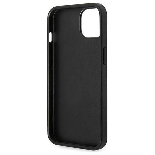 Karl Lagerfeld case for iPhone 14 Pro Max 6,7&quot; KLHCP14XSAPCHK black PU Saffiano case with Choupette Head Patch 3666339076986