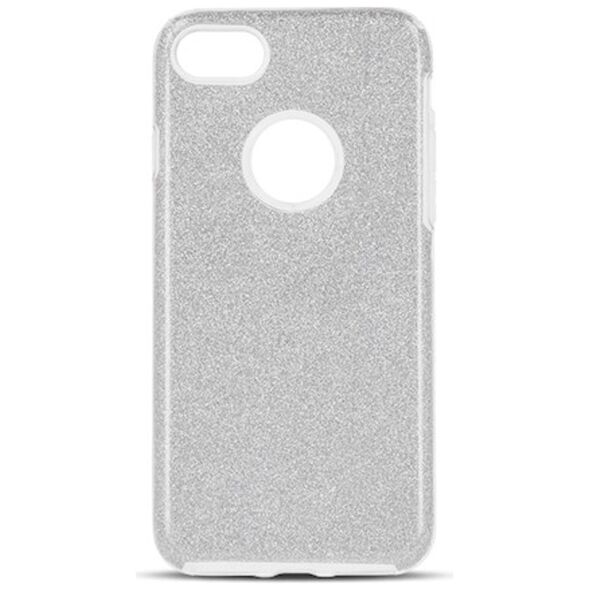 Glitter 3in1 case for Samsung Galaxy A14 4G / A14 5G silver 5900495073587