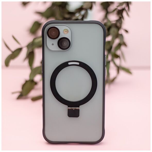 Mag Ring case for iPhone 13 6,1&quot; black 5900495120243