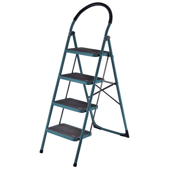 Bormann pro Bhl6014 Bormann pro Bhl6014 Σκαλοκάθισμα Μεταλλικό Heavy Duty,4 Σκαλιά,αντιολισθητικά με Αφρώδη Λαβή 077404 έως 12 Άτοκες Δόσεις