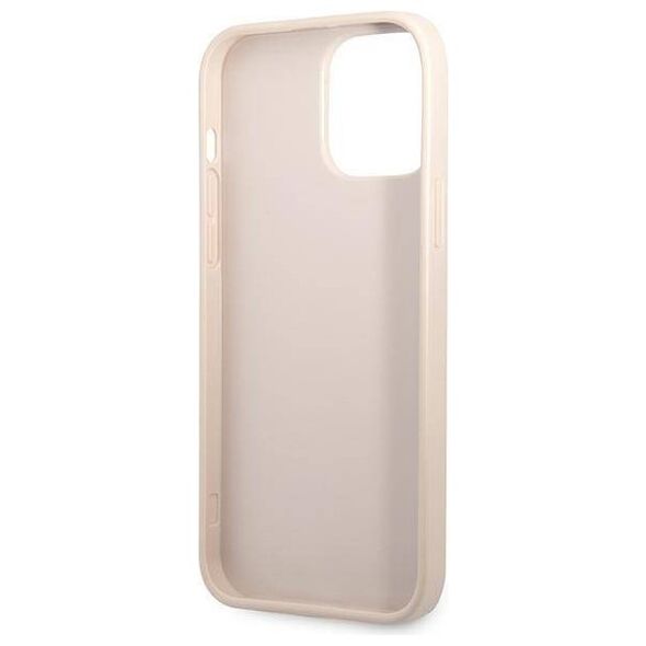 Case IPHONE 13 PRO Guess Hardcase 4G Triangle Logo Cardslot (GUHCP13LP4TPP) pink 3666339047740